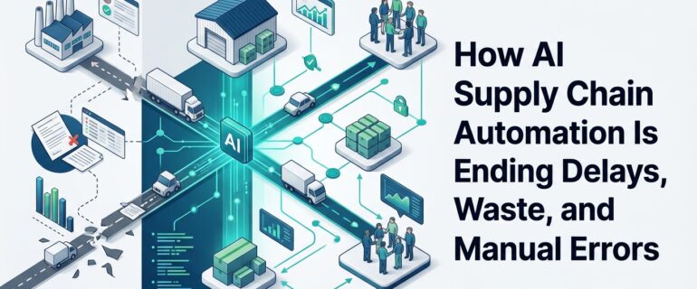 How AI Supply Chain Automation Is Ending Delays, Waste, and Manual Error