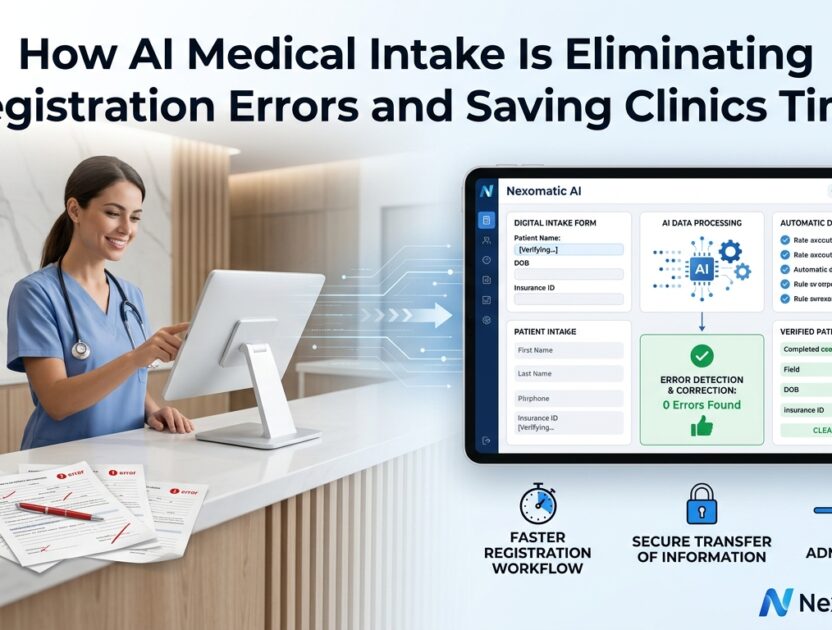 How AI Medical Intake Is Eliminating Registration Errors and Saving Clinics Time How AI Medical Intake Is Eliminating Registration Errors and Saving Clinics Time
